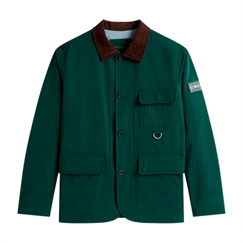 Moderne overgangsjakke i grøn fra Tommy Hilfiger