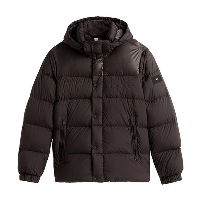 Stilren jakke i sort fra Tommy Hilfiger 
