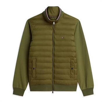 Tommy Hilfiger Mix Media Essential Jakke Grøn
