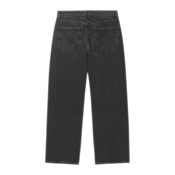 Moderne loose fit jeans i sort fra Bareen