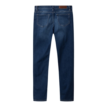 Stilrene slim straight fit jeans i blå fra Gabba