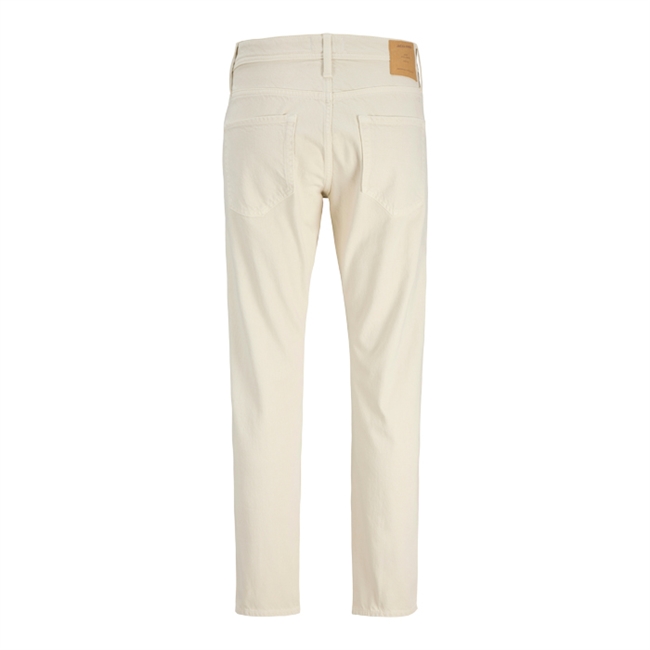Moderne relaxed fit jeans i beige fra Jack & Jones 