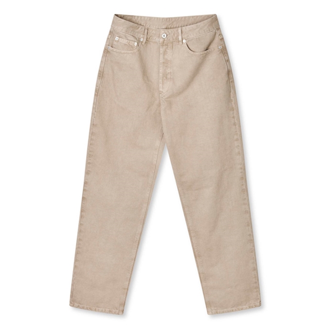 Klassiske og smarte jeans fra Mads Nørgaard i beige