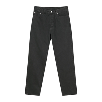 Moderne 5 pocket-jeans jeans i mørkegrå fra Mads Nørgaard