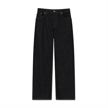 Moderne mørkeblå jeans i loose fit fra Matinique