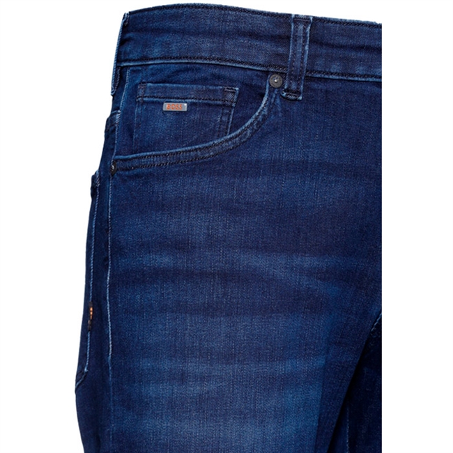 BOSS SuperFlex Straight Fit Jeans