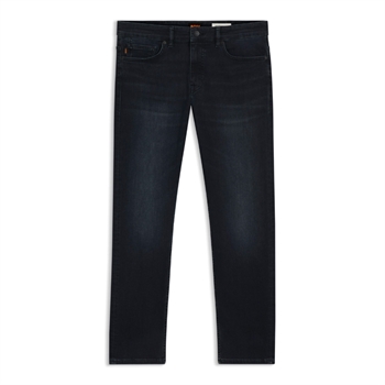 Klassiske mørkeblå jeans i slim fit fra BOSS