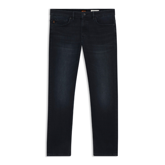 Klassiske mørkeblå jeans i slim fit fra BOSS