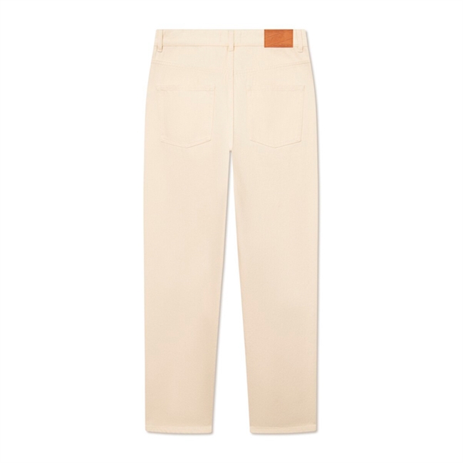 Klassiske og smarte jeans fra Les Deux i beige