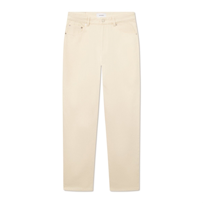 Klassiske og smarte jeans fra Les Deux i beige