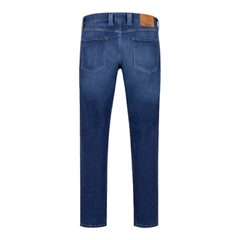 Alberto Robi Super Stretch Dual FX Regular Fit Jeans Blå