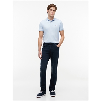 Stilrene straight fit jeans i blåsort fra Tommy Hilfiger