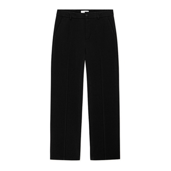 Moderne loose fit suit pants i sort fra Les Deux