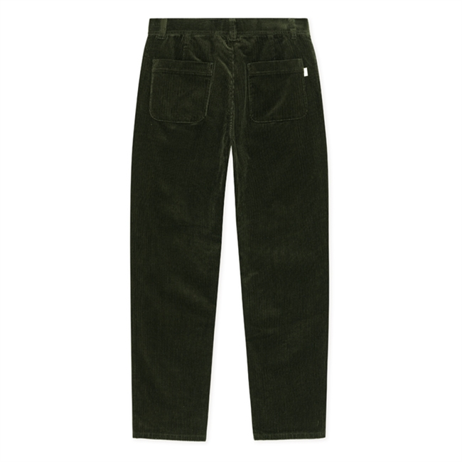 Les Deux Bukser Corduroy Tapered Mørkegrøn