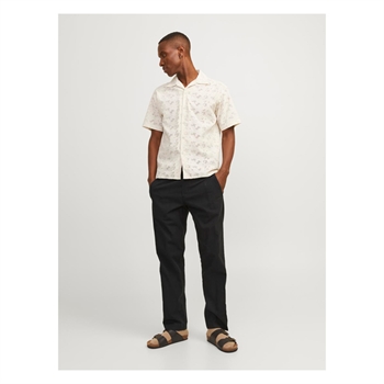 Lækre sorte hørbukser fra Jack & Jones