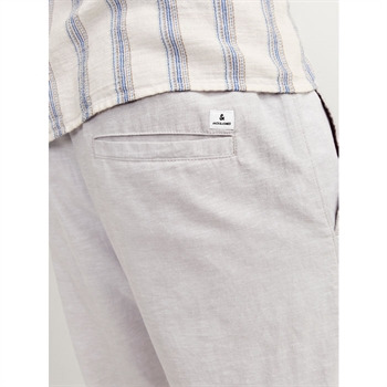 Smarte støvet grå hørbukser fra Jack & Jones