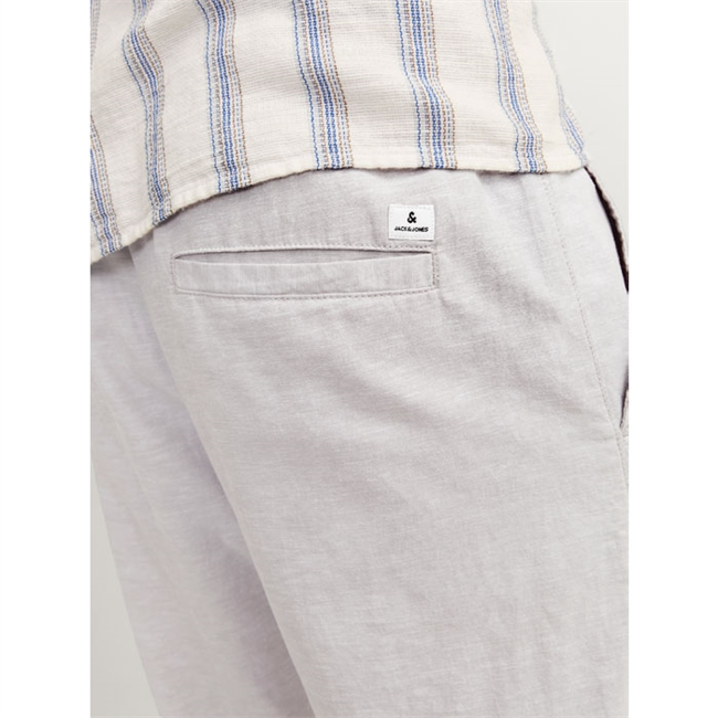 Smarte støvet grå hørbukser fra Jack & Jones