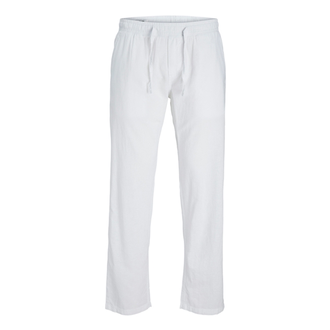 Lækre hvide hørbukser fra Jack & Jones