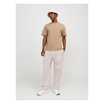 Lækre cargo hørbukser i beige fra Jack & Jones