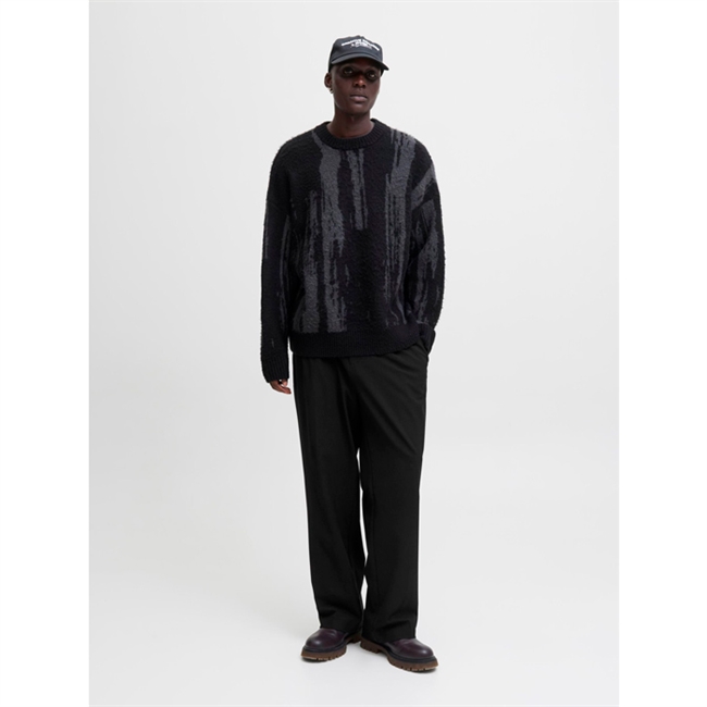 Lækre chino jogger bukser i sort fra Jack & Jones