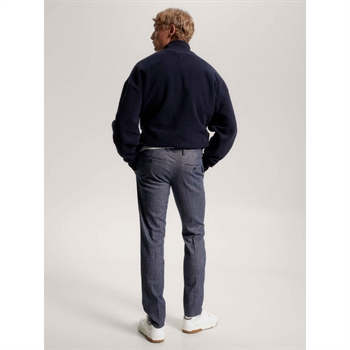 Klassisk meleret Bukser i blå og grå nuancer fra Tommy Hilfiger.