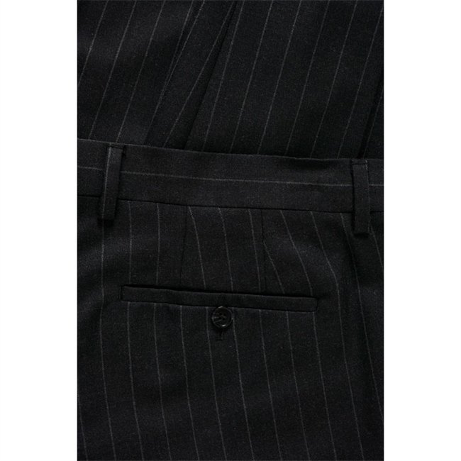 Matinique Mawesley Pants Stribet Mørkeblå