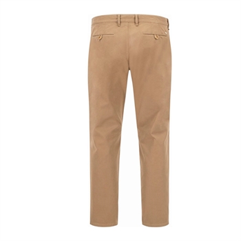 Flotte Chino bukser i beige fra Alberto.