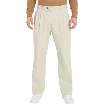 Lys Beige Chino Bukser fra Tomme Hilfiger.