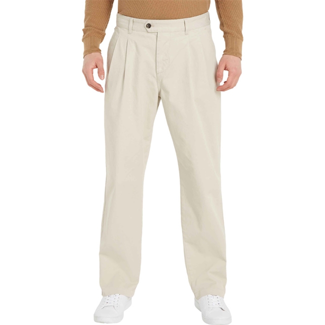 Lys Beige Chino Bukser fra Tomme Hilfiger.