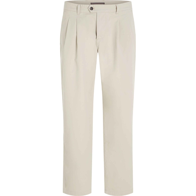 Lys Beige Chino Bukser fra Tomme Hilfiger.