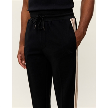 Moderne track sweatpants i sort fra Les Deux