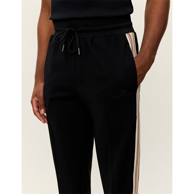 Moderne track sweatpants i sort fra Les Deux