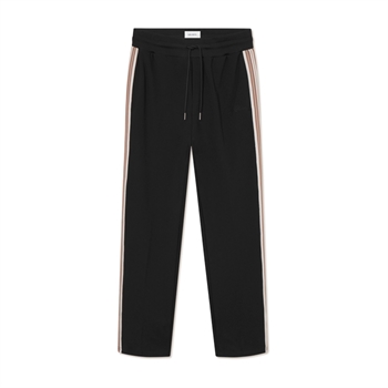 Moderne track sweatpants i sort fra Les Deux