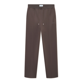 Smarte mørke brune track sweatpants fra Les Deux