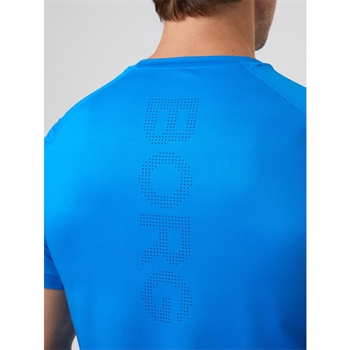 Moderne konge blå sports t-shirt fra Björn Borg med logo