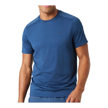 Moderne støvet blå sports t-shirt fra Björn Borg med logo