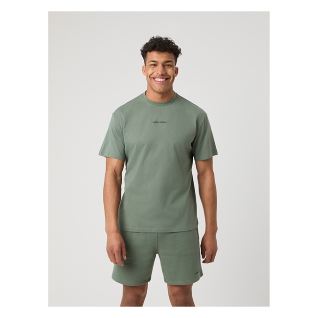 Klassisk grøn t-shirt fra Björn Borg med logo