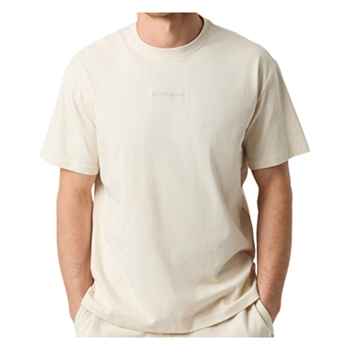 Klassisk sandfarvet t-shirt fra Björn Borg med logo