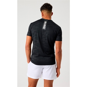 Lækker sports t-shirt i sort fra Björn Borg