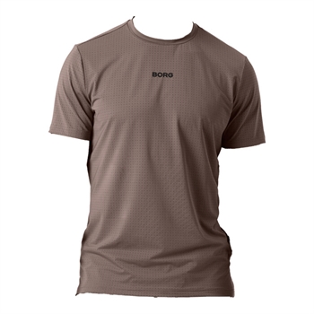 Lækker sports t-shirt i brun fra Björn Borg