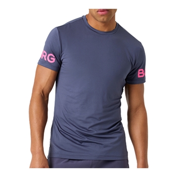 Smart sports t-shirt i mørkelilla fra Björn Borg