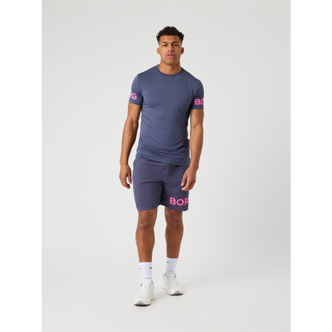 Smart sports t-shirt i mørkelilla fra Björn Borg