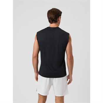 Moderne sports tank top i sort fra Björn Borg med logo
