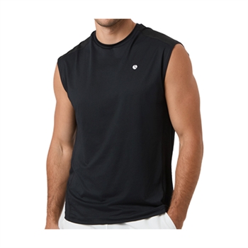 Moderne sports tank top i sort fra Björn Borg med logo