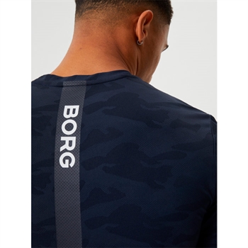 Lækker sports t-shirt i blå fra Björn Borg