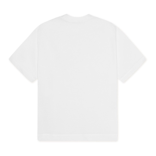 Moderne og casual t-shirt i hvid fra Les Deux