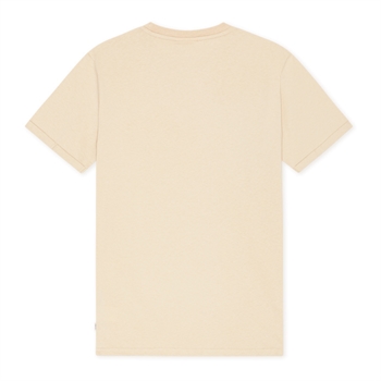 Moderne t-shirt i lys sandfarve fra Les Deux