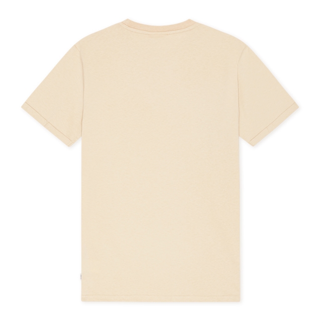 Moderne t-shirt i lys sandfarve fra Les Deux