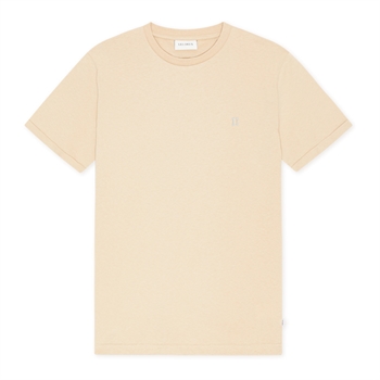 Moderne t-shirt i lys sandfarve fra Les Deux
