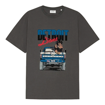 Les Deux NFL Truck T-shirt Detroit Lions Grå